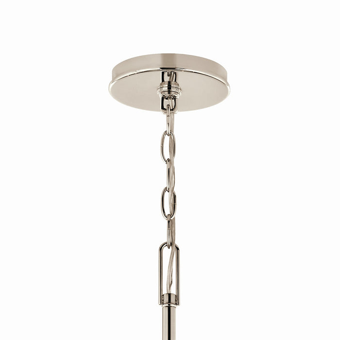 Kichler - 52699PN - Eight Light Foyer Chandelier - Malene - Polished Nickel