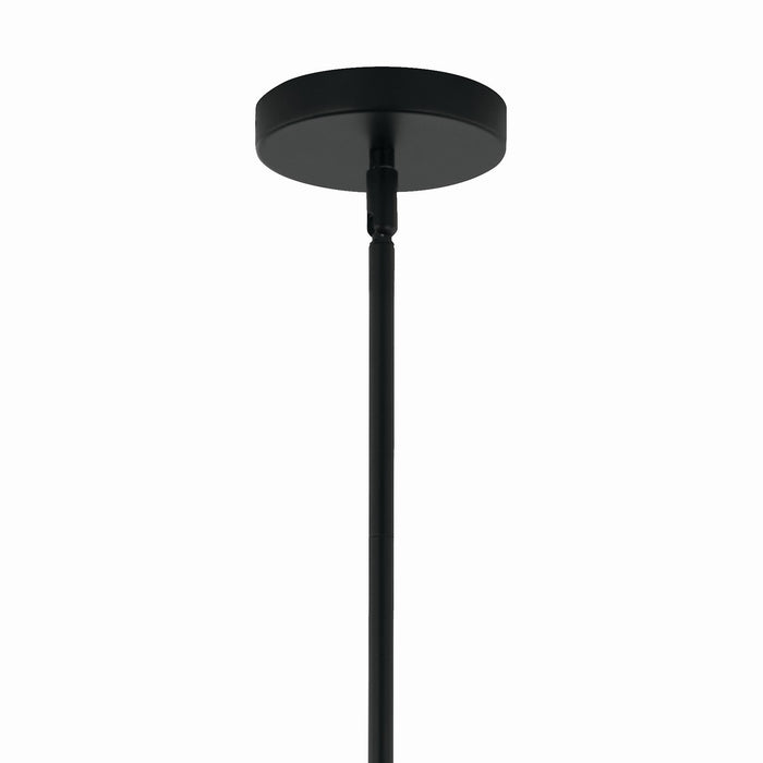 Kichler - 52700BKCLR - Three Light Chandelier - Silvarious - Black