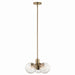 Kichler - 52700CPZ - Three Light Chandelier - Silvarious - Champagne Bronze