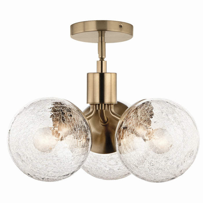 Kichler - 52700CPZ - Three Light Chandelier - Silvarious - Champagne Bronze