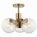 Kichler - 52700CPZ - Three Light Chandelier - Silvarious - Champagne Bronze