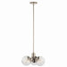 Kichler - 52700PN - Three Light Chandelier - Silvarious - Polished Nickel