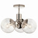 Kichler - 52700PN - Three Light Chandelier - Silvarious - Polished Nickel