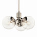 Kichler - 52700PNCLR - Three Light Chandelier - Silvarious - Polished Nickel