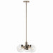 Kichler - 52700PNCLR - Three Light Chandelier - Silvarious - Polished Nickel