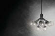 Kichler - 52701BK - 12 Light Chandelier Convertible - Silvarious - Black