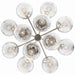 Kichler - 52701PN - 12 Light Chandelier Convertible - Silvarious - Polished Nickel