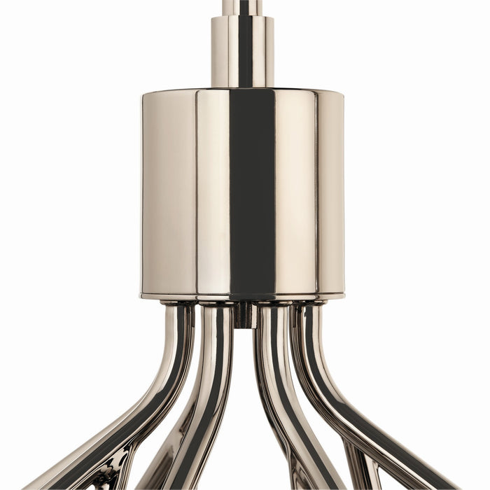 Kichler - 52701PN - 12 Light Chandelier Convertible - Silvarious - Polished Nickel