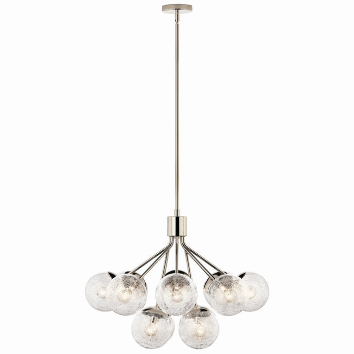 Kichler - 52701PN - 12 Light Chandelier Convertible - Silvarious - Polished Nickel