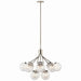 Kichler - 52701PN - 12 Light Chandelier Convertible - Silvarious - Polished Nickel