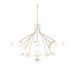 Kichler - 52702CPZ - 16 Light Chandelier Convertible - Silvarious - Champagne Bronze