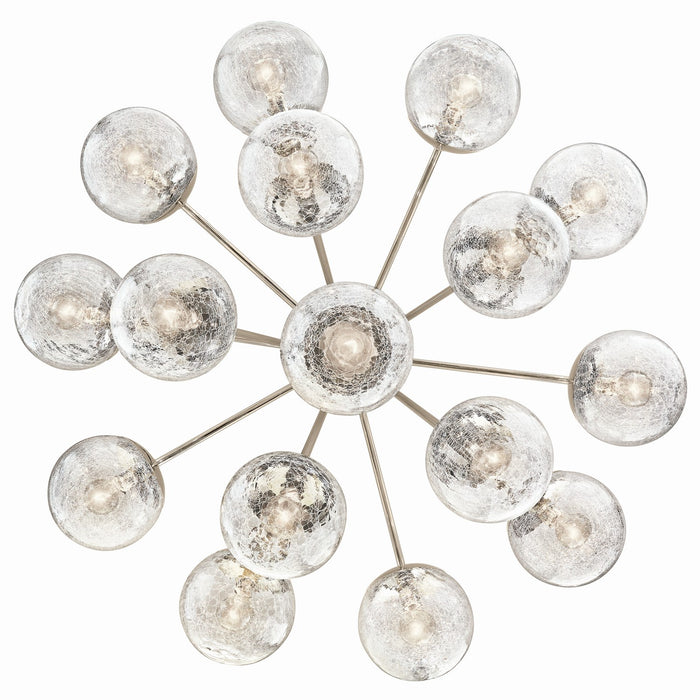 Kichler - 52702PN - 16 Light Chandelier Convertible - Silvarious - Polished Nickel