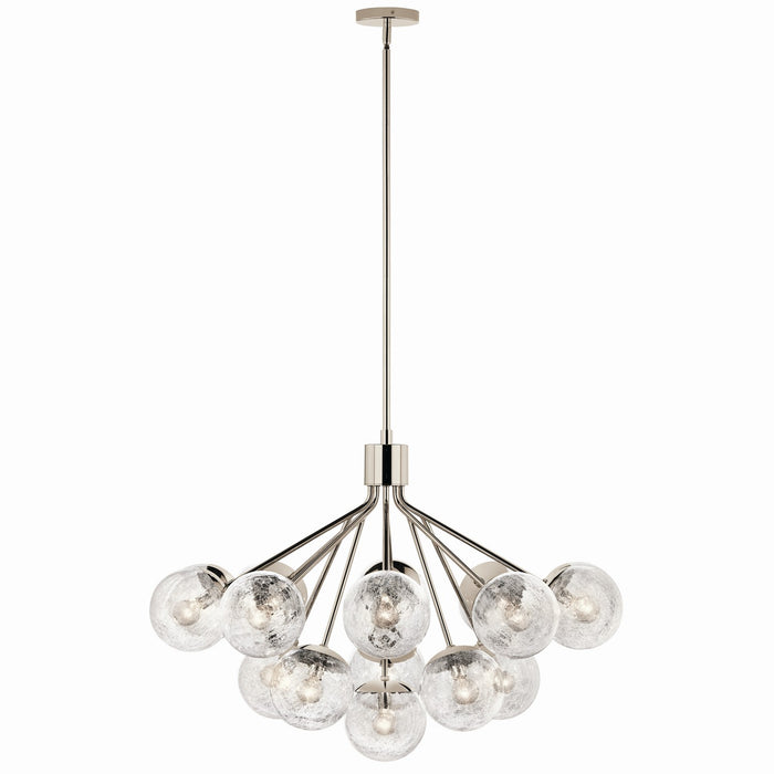 Kichler - 52702PN - 16 Light Chandelier Convertible - Silvarious - Polished Nickel