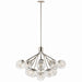 Kichler - 52702PN - 16 Light Chandelier Convertible - Silvarious - Polished Nickel