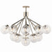 Kichler - 52702PNCLR - 16 Light Chandelier Convertible - Silvarious - Polished Nickel