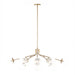 Kichler - 52703CPZ - 12 Light Linear Chandelier Convertible - Silvarious - Champagne Bronze