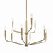 Kichler - 52720CPZ - Nine Light Chandelier - Madden - Champagne Bronze