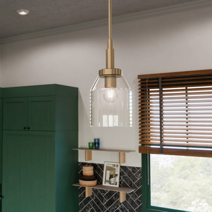 Kichler - 52725CPZ - One Light Mini Pendant - Madden - Champagne Bronze