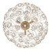 Varaluz - 500S03HGOB - Three Light Semi-Flush Mount - Ethereal Rose - Havana Gold Ombre