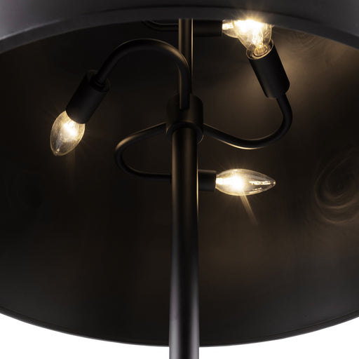 Varaluz - 504L06MB - Six Light Floor Lamp - Giustino - Matte Black