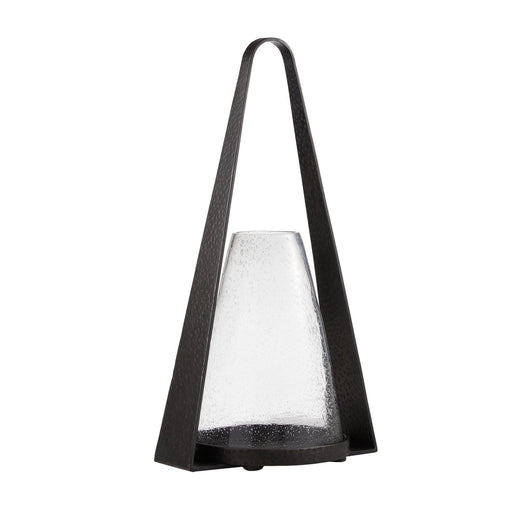 Arteriors - ACI04 - Hurricanes, Set of 2 - Dayton - Clear/Blackened Iron