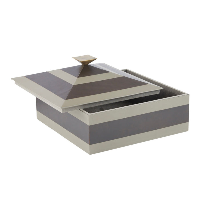 Arteriors - ARI13 - Box - Cheshire - Dove/Graphite/Bronze/Dove