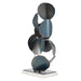 Arteriors - ASI05 - Sculpture - Kensey - Burnt Iron/White