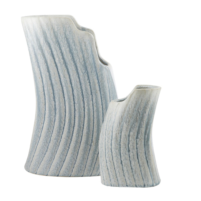 Arteriors - AVC11 - Vases, Set of 2 - Casio - Icy Morn