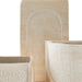 Arteriors - AVS07 - Planters, Set of 3 - Callies - Ivory/Ivory/Clear