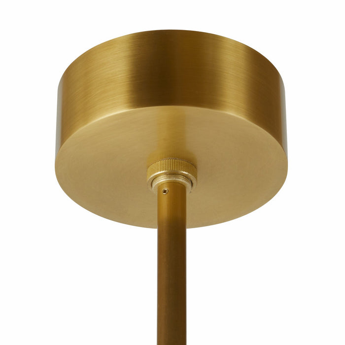 Arteriors - DLC22 - 16 Light Chandelier - Ember - Antique Brass/Matte Swirl