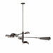 Arteriors - DLC26 - LED Chandelier - Estevan - English Bronze/Graphite