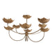 Arteriors - DLI06 - Eight Light Chandelier - Encinitas - Antique Brass/Antique Brass