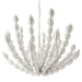 Arteriors - DLS12 - Eight Light Chandelier - Indi - White/White/White