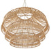 Arteriors - DLS13 - Eight Light Chandelier - Tulane - Natural/Natural/White