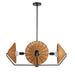 Arteriors - DMC23 - Four Light Chandelier - Coleman - Natural/English Bronze