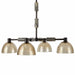 Arteriors - DMI13 - Four Light Chandelier - Eli - Blackened Iron/Smoke/Black