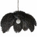 Arteriors - DMS17 - One Light Pendant - Ezra - Black Wash/Antique Brass