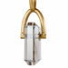 Arteriors - DPC16 - LED Pendant - Estate - Smoke/Antique Brass