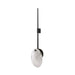 Arteriors - DWC33 - One Light Wall Sconce - Elijah - Opal Swirl/Blackened Iron