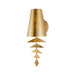 Arteriors - DWI14 - One Light Wall Sconce - Ellie - Gold Leaf