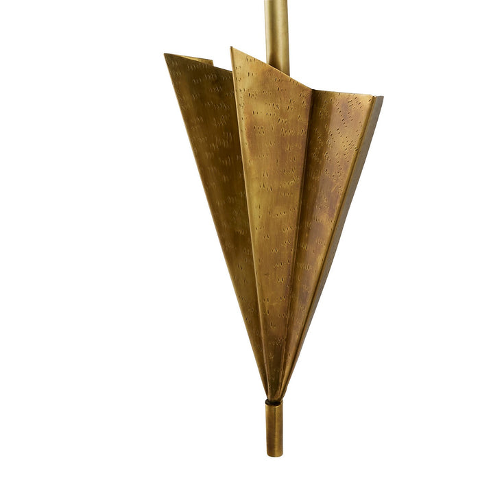 Arteriors - DWI17 - Two Light Wall Sconce - Canary - Antique Brass