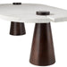 Arteriors - FCI13 - Coffee Table - Delaney - White/Umber