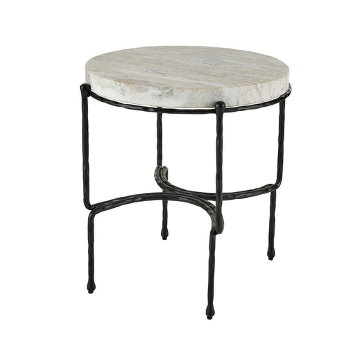 Arteriors - FEI24 - End Table - Cedrick - Toronto/Blackened Iron