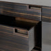 Arteriors - FKS05 - Desk - Carmichael - Charcoal/Black Gloss Lacquer/Charcoal/Bronze