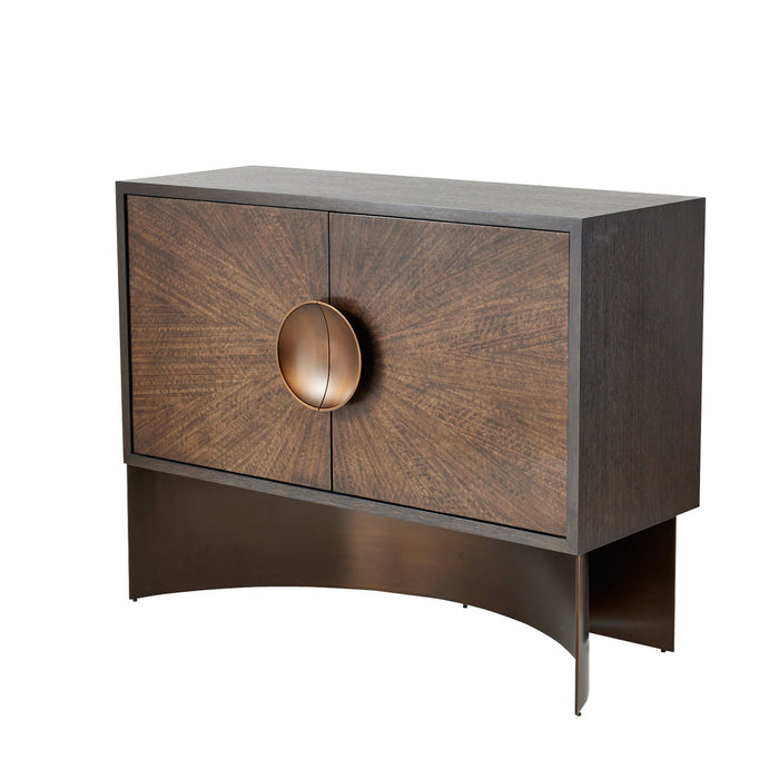 Arteriors - FNS14 - Cabinet - John - Brindle/Sable/Antique Brass