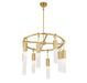 Savoy House - 1-1366-8-322 - Eight Light Chandelier - Chelsea - Warm Brass