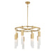 Savoy House - 1-1366-8-322 - Eight Light Chandelier - Chelsea - Warm Brass