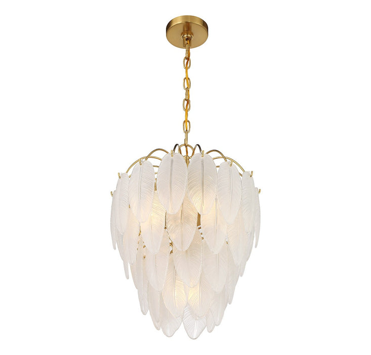 Savoy House - 1-3507-5-322 - Five Light Chandelier - Boa - Warm Brass