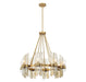 Savoy House - 1-9105-8-322 - Eight Light Chandelier - Biltmore - Warm Brass