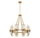 Savoy House - 1-9105-8-322 - Eight Light Chandelier - Biltmore - Warm Brass